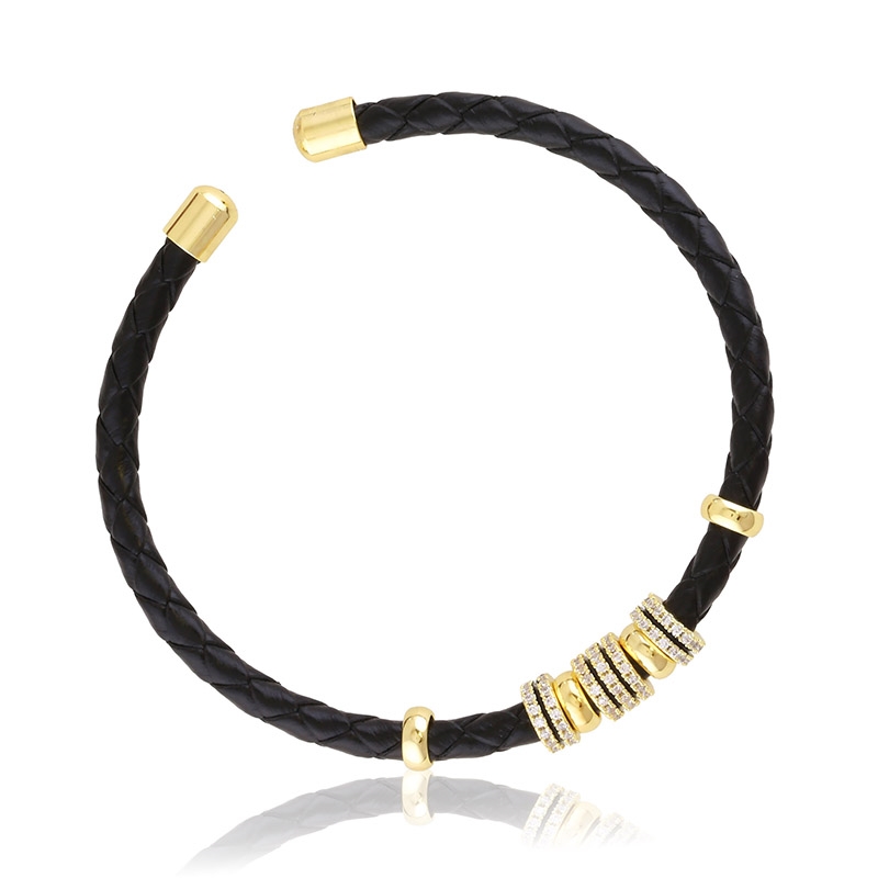 Bransoletka 14k sztywna rzemyk BP23074 Bransoletka 14k sztywna rzemyk BP23074