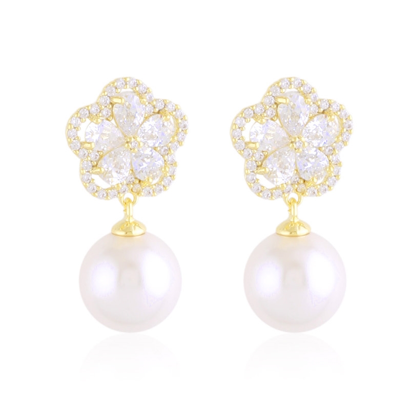 Kolczyki 14k z perełkami Moonriver EAP44983