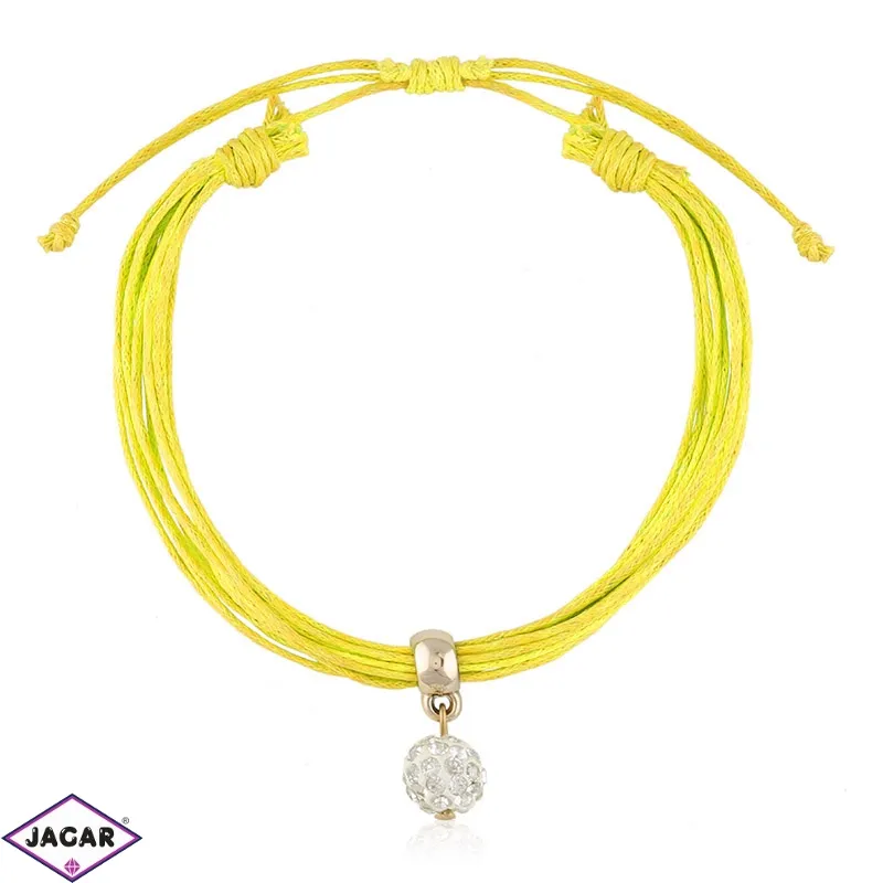 Bransoletka regulowana - szamballa - BRA1701 Bransoletka regulowana - szamballa - BRA1701