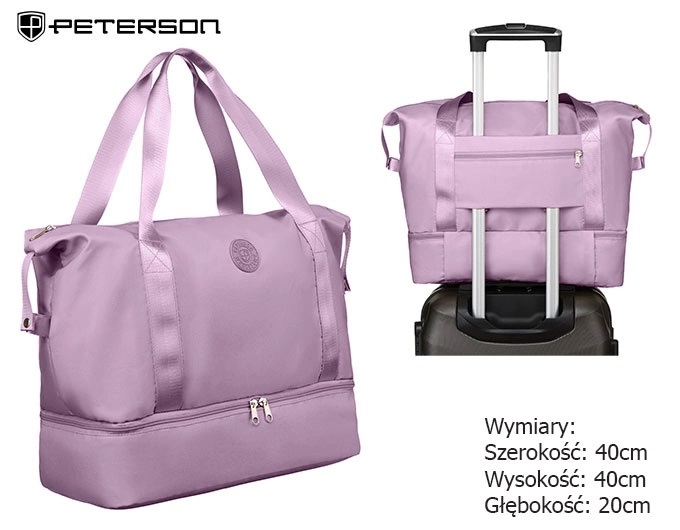 Torba damska PTN 23033 Purple TD1368 Torba damska PTN 23033 Purple TD1368