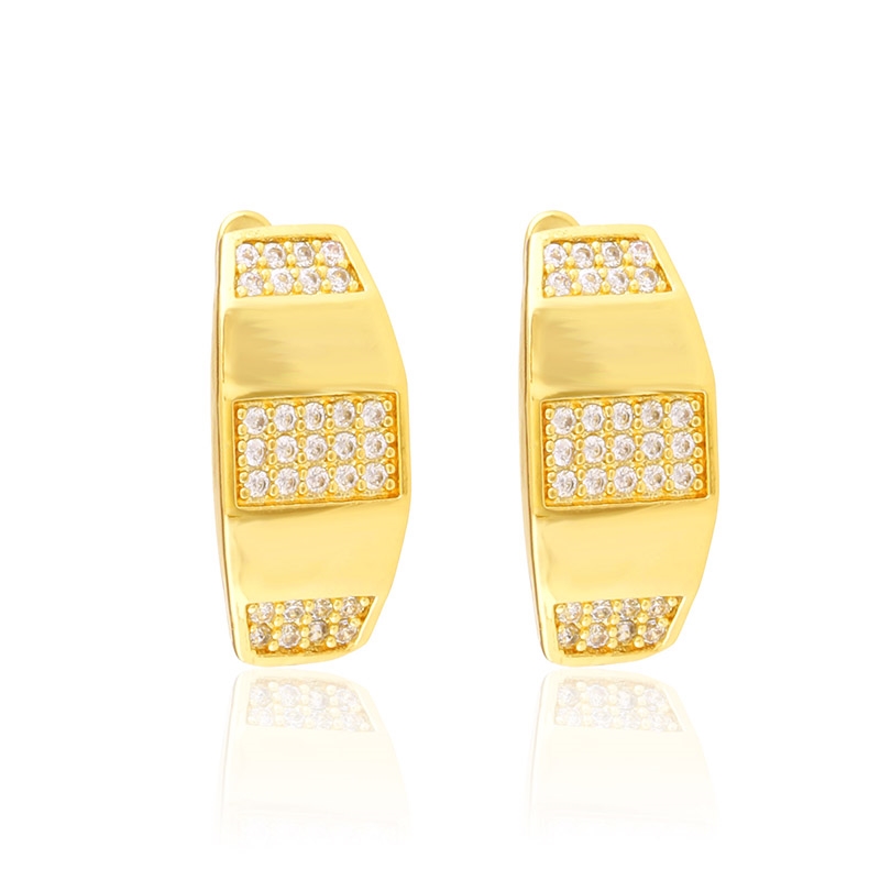 Kolczyki 14k z kryształkami Xuping EAP45006 Kolczyki 14k z kryształkami Xuping EAP45006