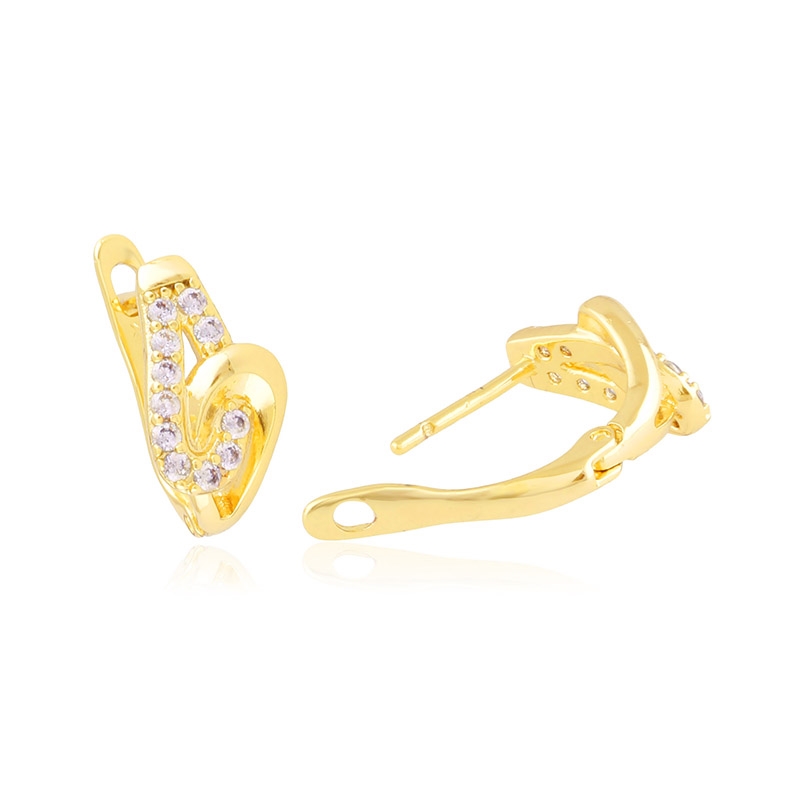 Kolczyki 14k z kryształkami Xuping EAP45016 Kolczyki 14k z kryształkami Xuping EAP45016