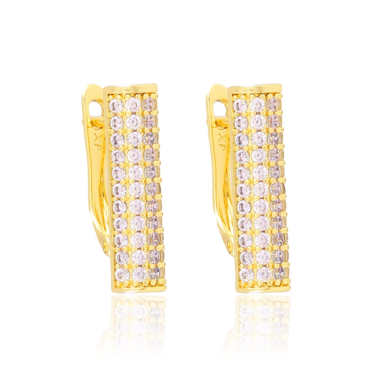 Kolczyki 14k z kryształkami Xuping EAP45018 Kolczyki 14k z kryształkami Xuping EAP45018