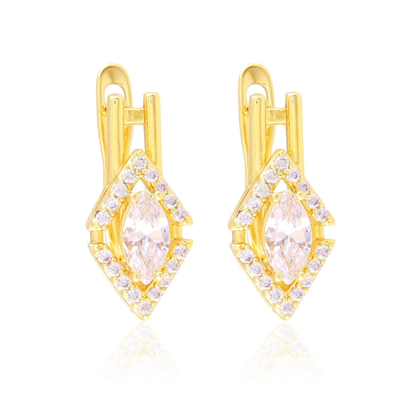 Kolczyki 14k z kryształkami Xuping EAP45031 Kolczyki 14k z kryształkami Xuping EAP45031