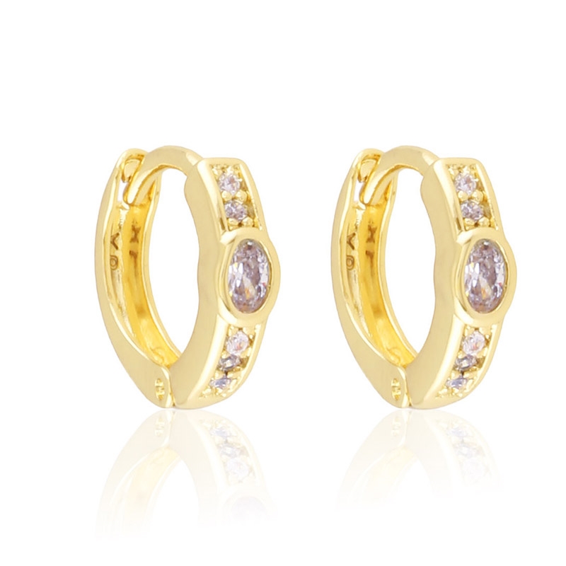 Kolczyki 14k z kryształkami Xuping EAP45037 Kolczyki 14k z kryształkami Xuping EAP45037