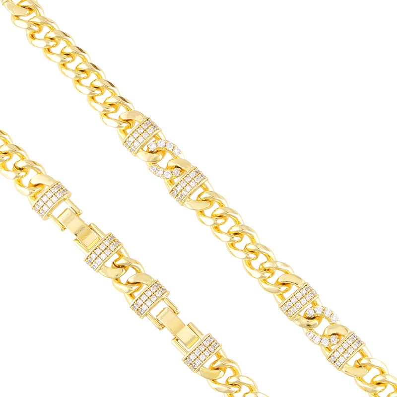 Bransoletka 14k z kryształkami Xuping BP23098