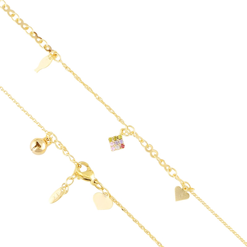 Bransoletka 14k celebrytka Xuping BP23104 Bransoletka 14k celebrytka Xuping BP23104
