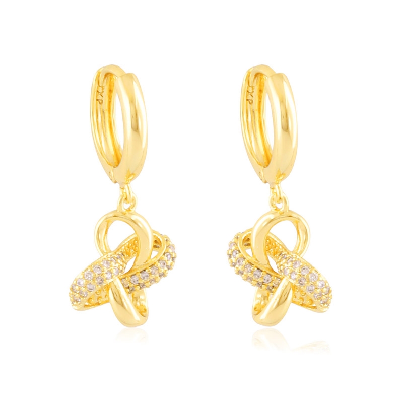 Kolczyki 14k wiszące Xuping EAP45084