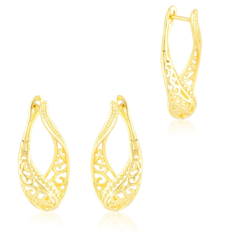 Kolczyki 14k wiszące Xuping EAP45085