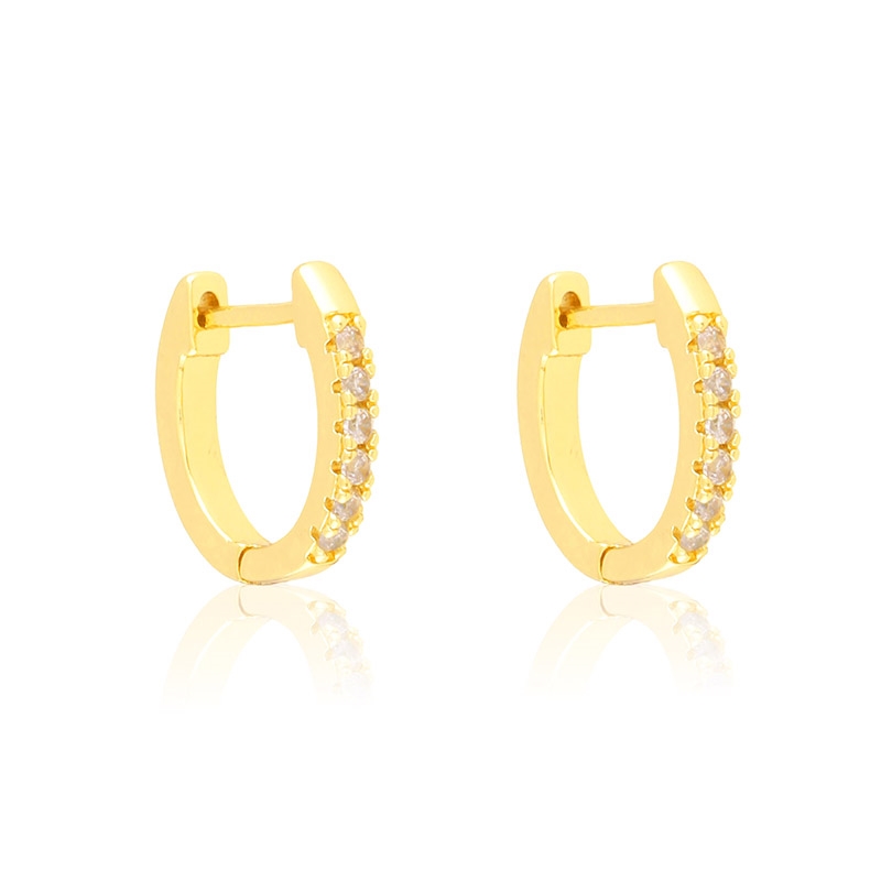 Kolczyki 14k z kryształkami Xuping EAP45097