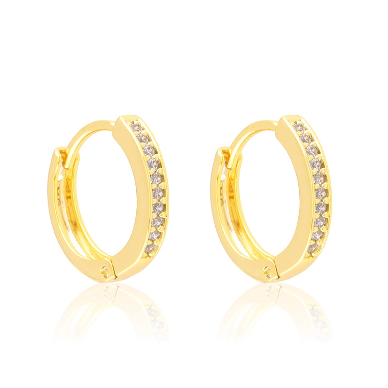Kolczyki 14k z kryształkami Xuping EAP45099