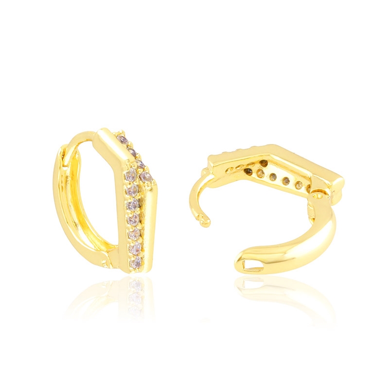 Kolczyki 14k z kryształkami Xuping EAP45101 Kolczyki 14k z kryształkami Xuping EAP45101