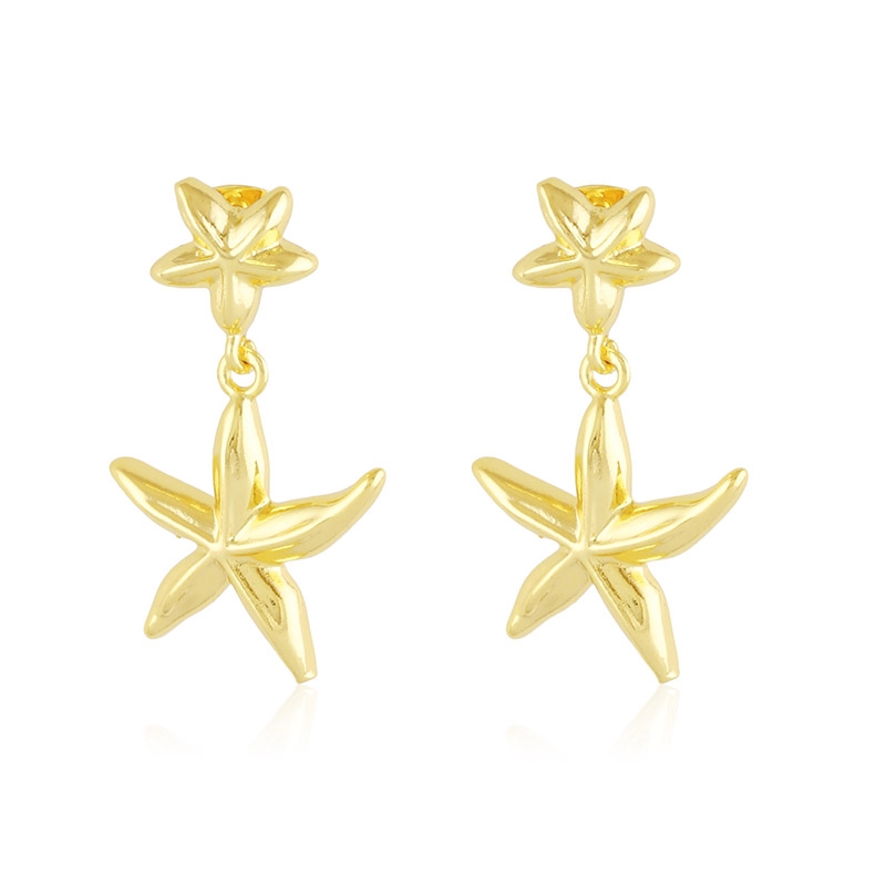 Kolczyki 14k rozgwiazdy Xuping EAP45141 Kolczyki 14k rozgwiazdy Xuping EAP45141