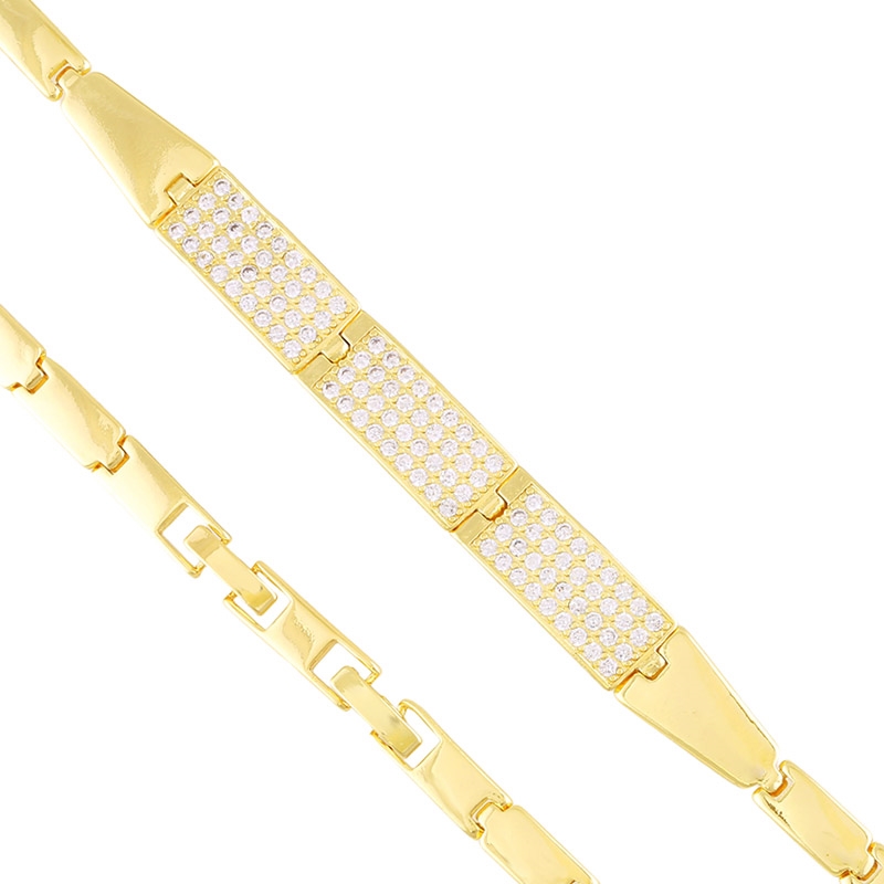 Bransoletka 14k z kryształkami LUNA BP23129 Bransoletka 14k z kryształkami LUNA BP23129