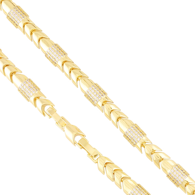 Bransoletka 14k z kryształkami LUNA BP23131 Bransoletka 14k z kryształkami LUNA BP23131