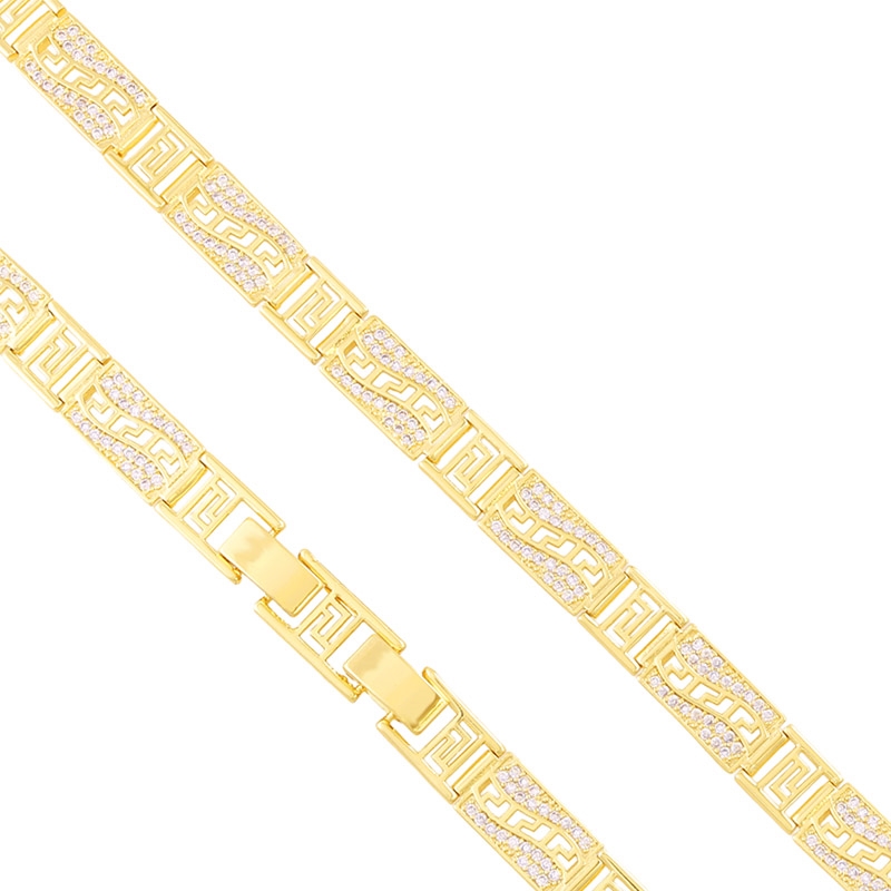 Bransoletka 14k z kryształkami Milan BP23144 Bransoletka 14k z kryształkami Milan BP23144