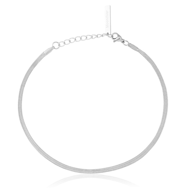 Bransoletka stalowa na kostkę Moonriver BP23154 Bransoletka stalowa na kostkę Moonriver BP23154