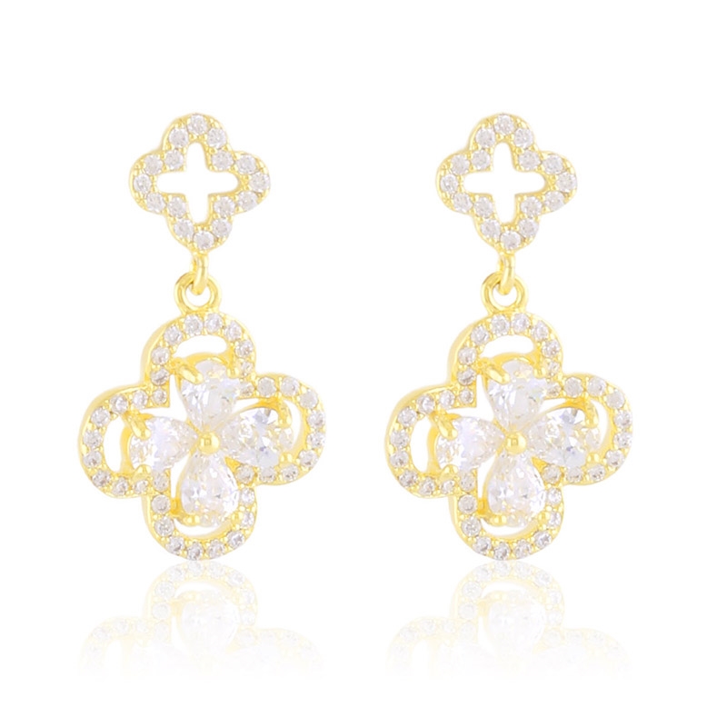 Kolczyki 14k wiszące Moonriver EAP45227