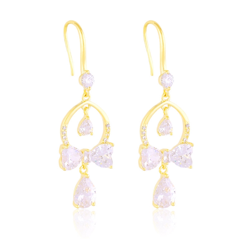 Kolczyki 14k wiszące Moonriver EAP45228