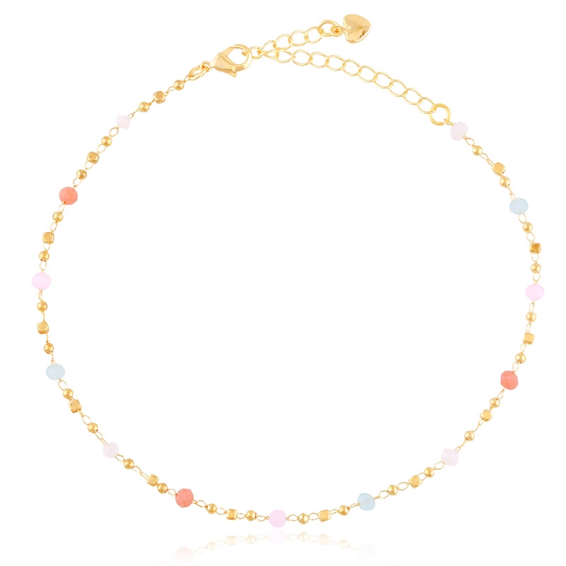 Bransoletka 14k na kostkę LUNA BP23194 Bransoletka 14k na kostkę LUNA BP23194