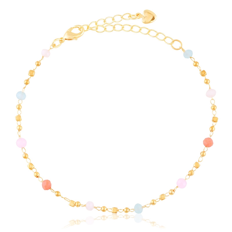 Bransoletka 14k z koralikami LUNA BP23195 Bransoletka 14k z koralikami LUNA BP23195