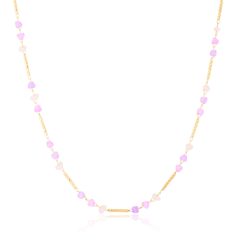 Celebrytka 14k z koralikami LUNA CP18724 Celebrytka 14k z koralikami LUNA CP18724