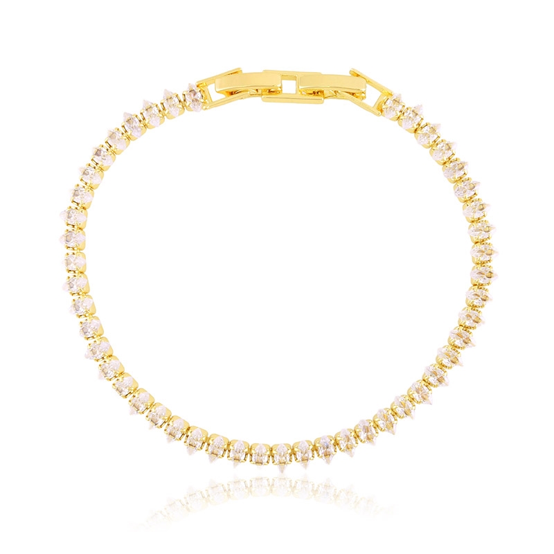 Bransoletka 14k z kryształkami LUNA BP23205 Bransoletka 14k z kryształkami LUNA BP23205