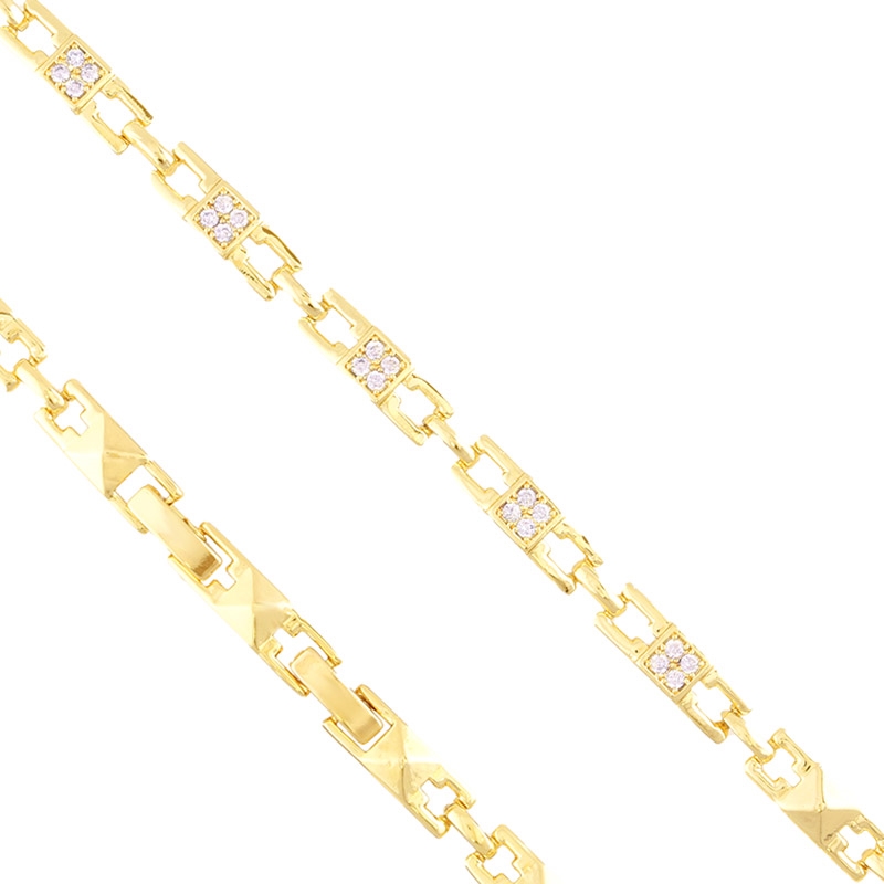 Bransoletka 14k z kryształkami Xuping BP23206