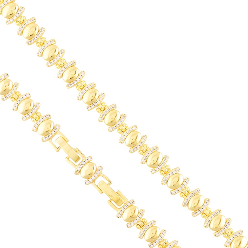 Bransoletka 14k z kryształkami BP23212 Bransoletka 14k z kryształkami BP23212