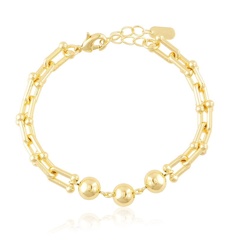 Bransoletka 14k z kulkami BP23213 Bransoletka 14k z kulkami BP23213