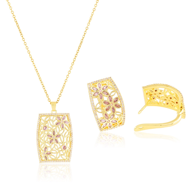 Komplet biżuterii 14k PK1064