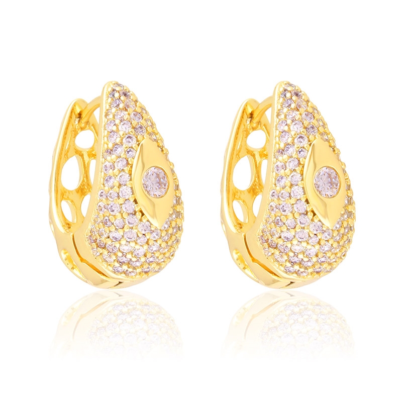 Kolczyki 14k z kryształkami Xuping EAP45256 Kolczyki 14k z kryształkami Xuping EAP45256