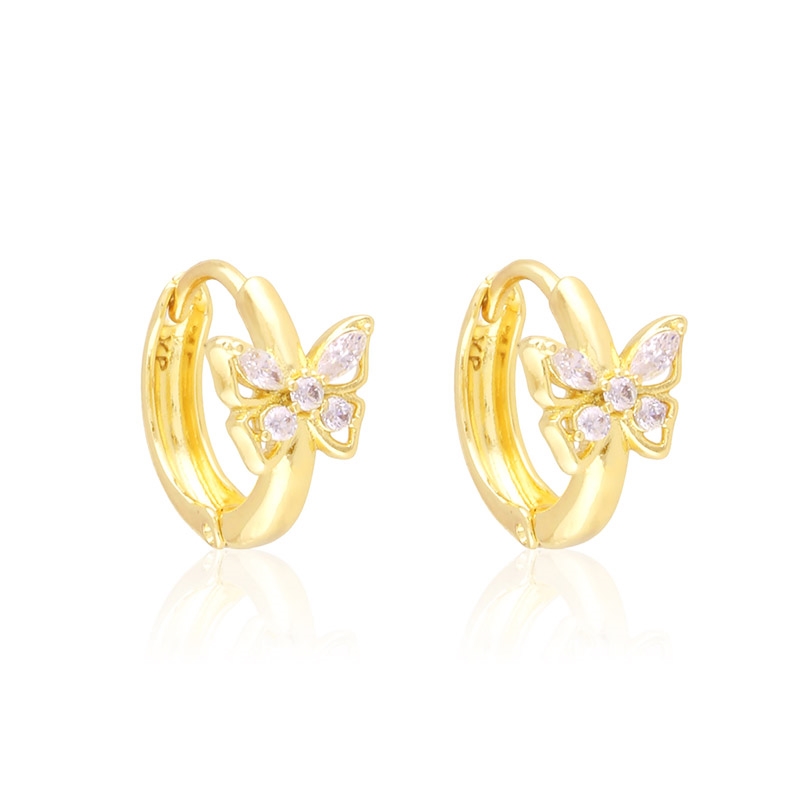 Kolczyki 14k z kryształkami Xuping EAP45257 Kolczyki 14k z kryształkami Xuping EAP45257