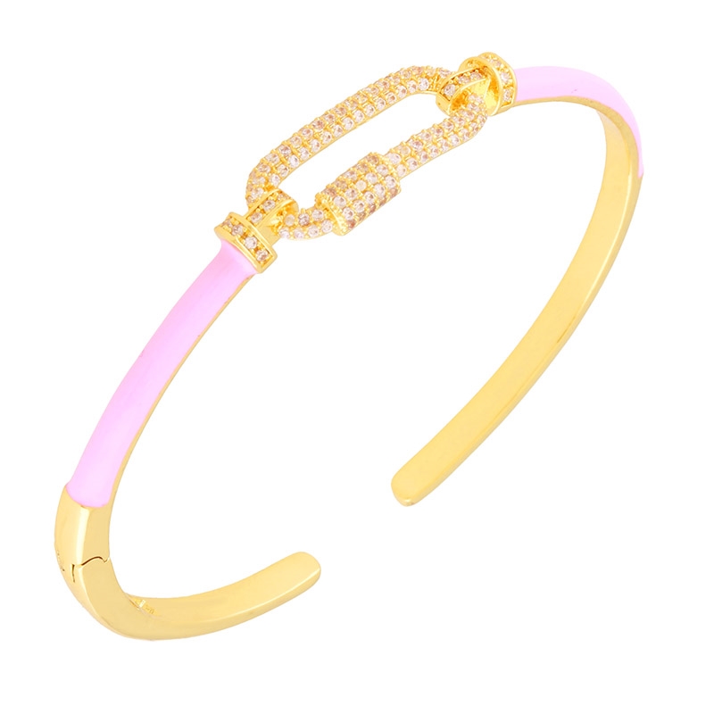 Bransoletka 14k sztywna emaliowana BP23235 Bransoletka 14k sztywna emaliowana BP23235