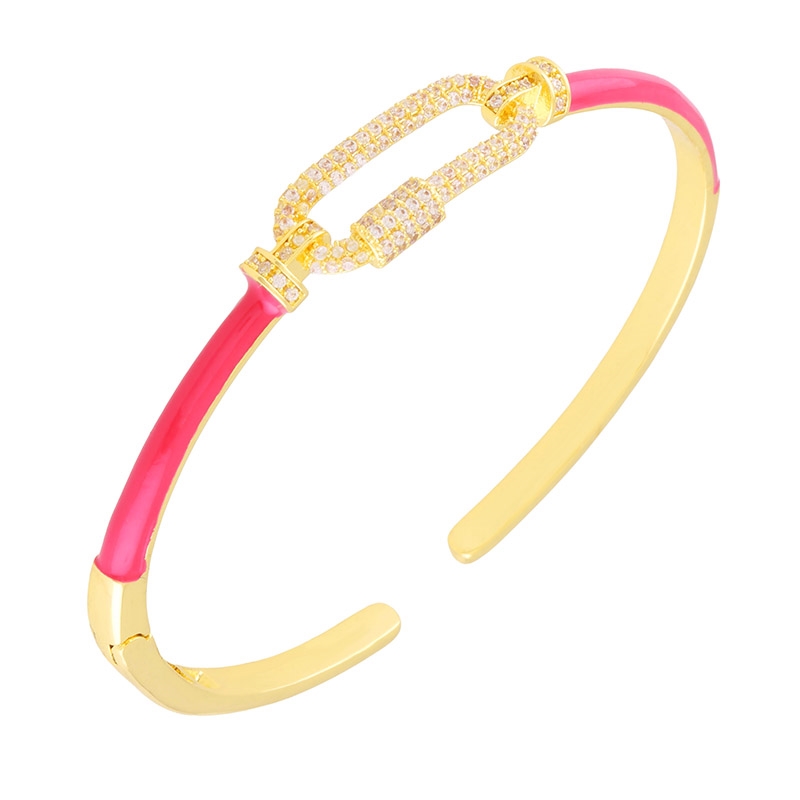 Bransoletka 14k sztywna emaliowana BP23236 Bransoletka 14k sztywna emaliowana BP23236