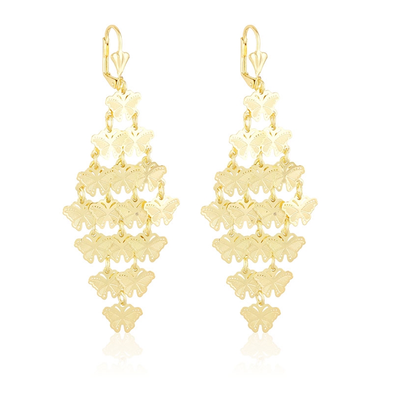Kolczyki 14k wiszące Milan EAP45307 Kolczyki 14k wiszące Milan EAP45307