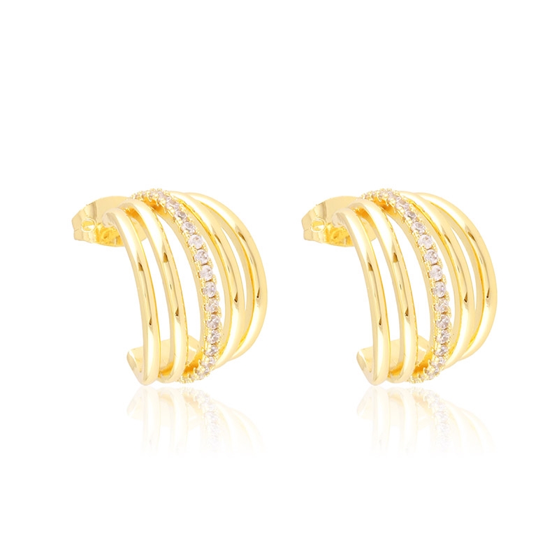 Kolczyki 14k z kryształkami LUNA EAP45319 Kolczyki 14k z kryształkami LUNA EAP45319