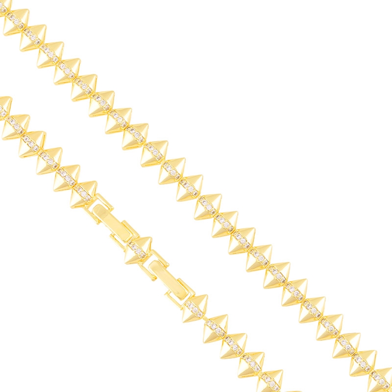 Bransoletka 14k z kryształkami Milan BP23310 Bransoletka 14k z kryształkami Milan BP23310