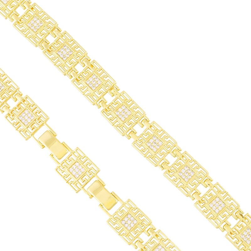 Bransoletka 14k grecki wzór Milan BP23311 Bransoletka 14k grecki wzór Milan BP23311