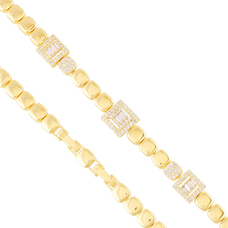 Bransoletka 14k z kryształkami Milan BP23312 Bransoletka 14k z kryształkami Milan BP23312