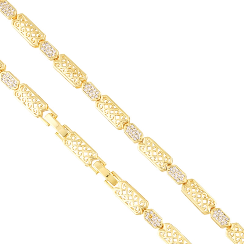 Bransoletka 14k z kryształkami Milan BP23313 Bransoletka 14k z kryształkami Milan BP23313