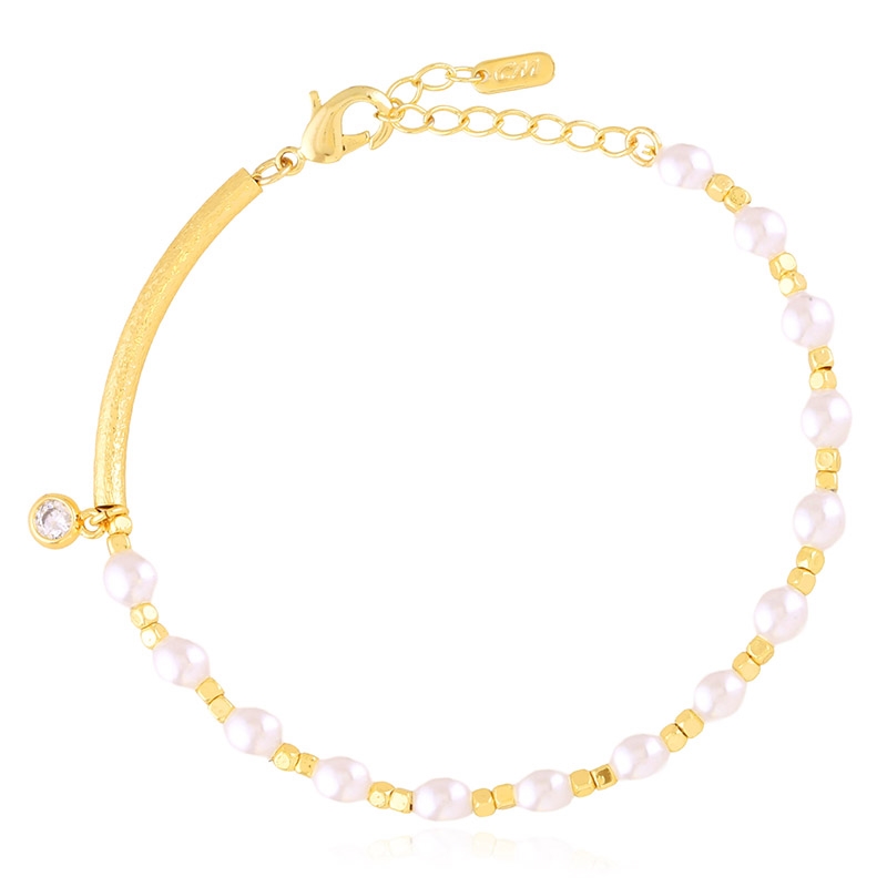 Bransoletka 14k z perełkami Milan BP23316 Bransoletka 14k z perełkami Milan BP23316