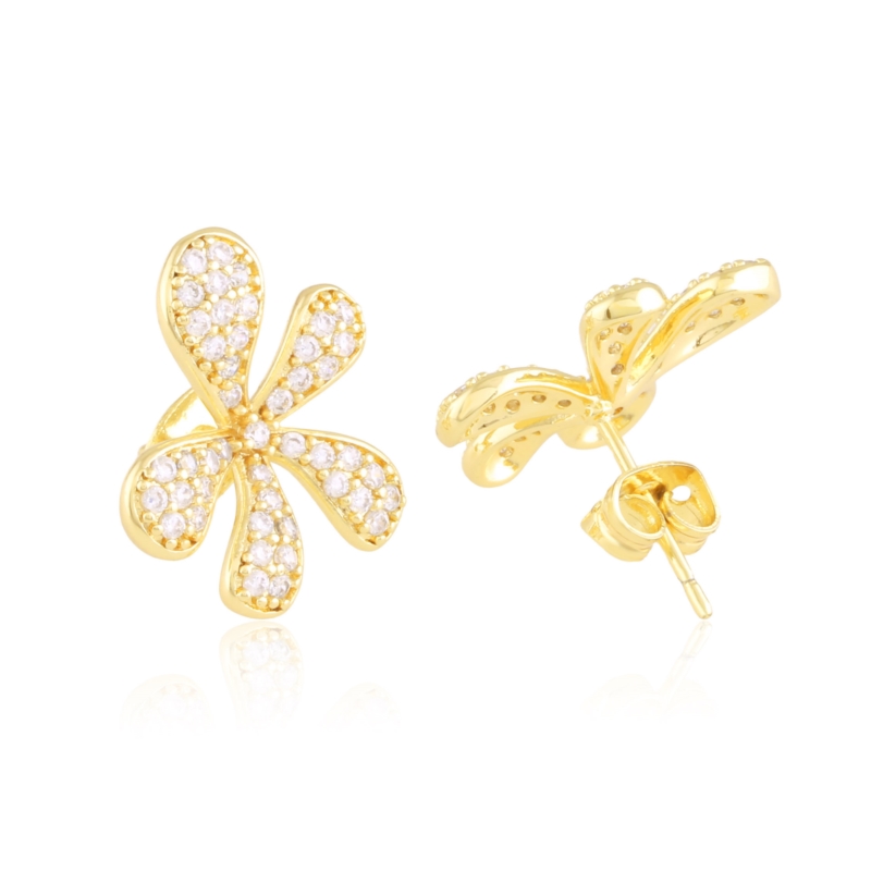 Kolczyki 14k sztyfty Milan  EAP45404