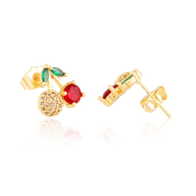 Kolczyki 14k sztyfty Milan  EAP45406