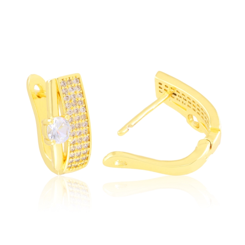 Kolczyki 14k z kryształkami Milan EAP45408 Kolczyki 14k z kryształkami Milan EAP45408