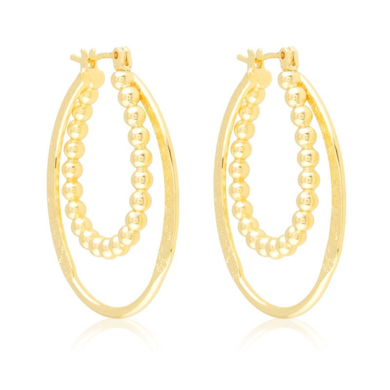 Kolczyki 14k owalne Milan EAP45442 Kolczyki 14k owalne Milan EAP45442