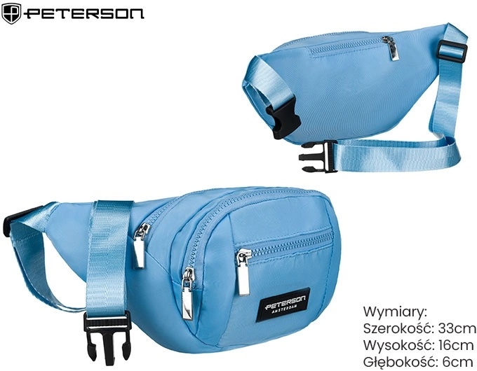 Saszetka PTN POM-S01 Blue TD1386 Saszetka PTN POM-S01 Blue TD1386