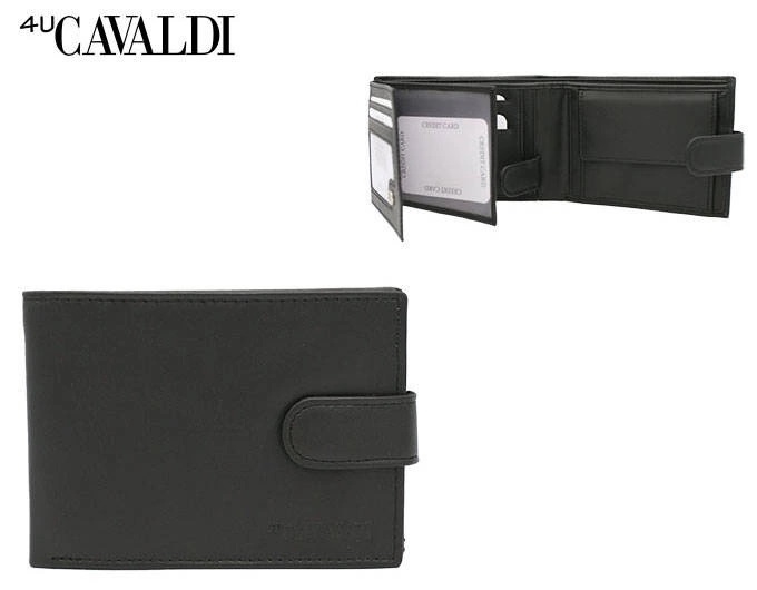 Portfel męski PU N992L-PUT Black P2647 Portfel męski PU N992L-PUT Black P2647