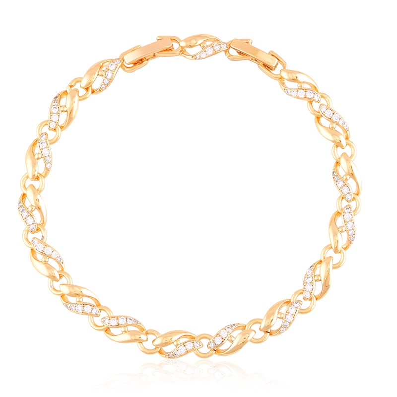 Bransoletka z kryształkami Xuping BP23322 Bransoletka z kryształkami Xuping BP23322