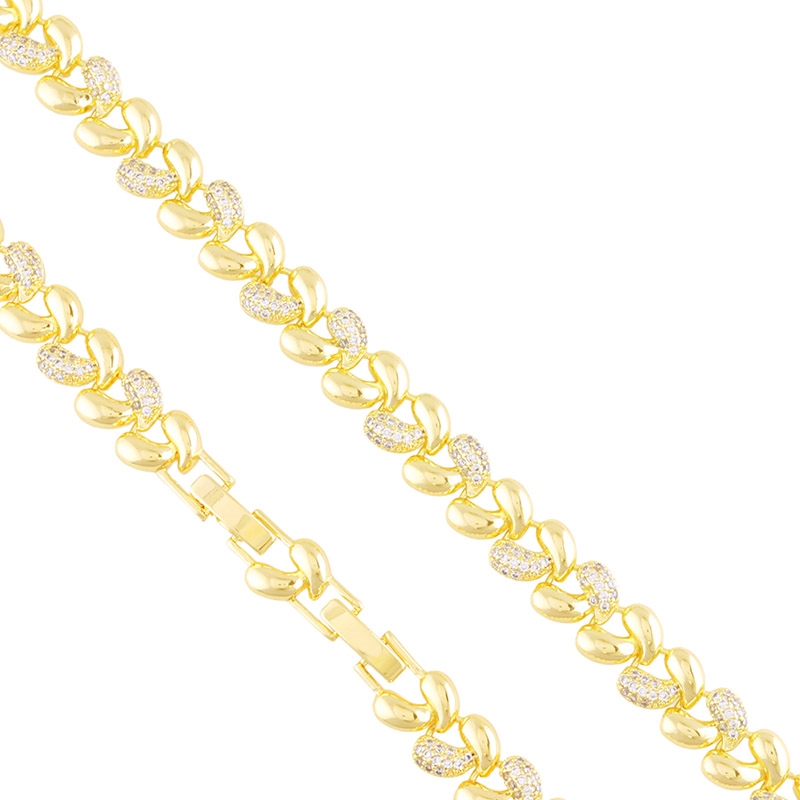 Bransoletka 14k codzienna Aisadi BP23338